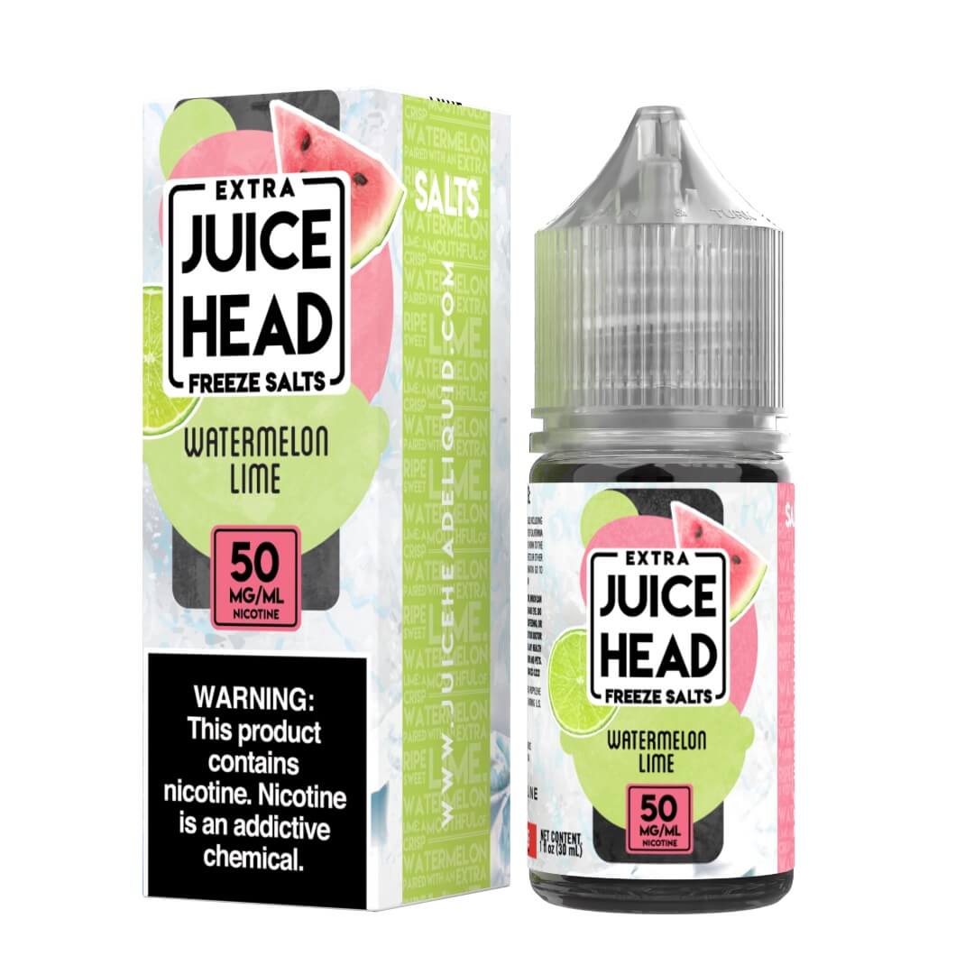 Juice Head Freeze Salt Watermelon Lime eJuice — eJuiceDirect