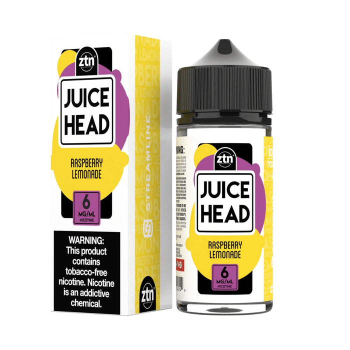 Juice Head Raspberry Lemonade eJuice - eJuiceDirect
