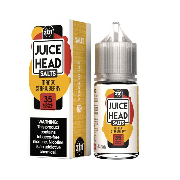 Juice Head Salt Mango Strawberry eJuice - eJuiceDirect