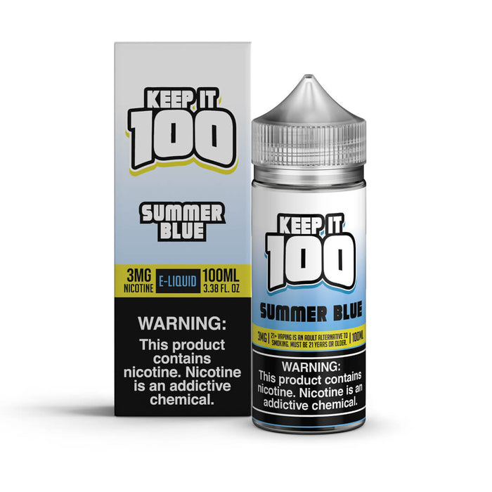 Keep It 100 Summer Blue eJuice - eJuiceDirect