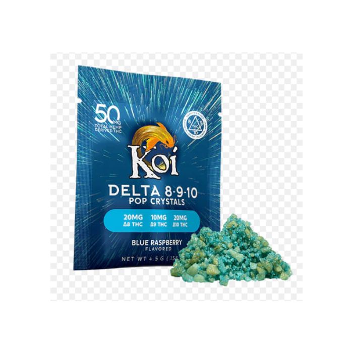 Koi Delta 8, 9, & 10 Pop Crystals 50mg - eJuiceDirect
