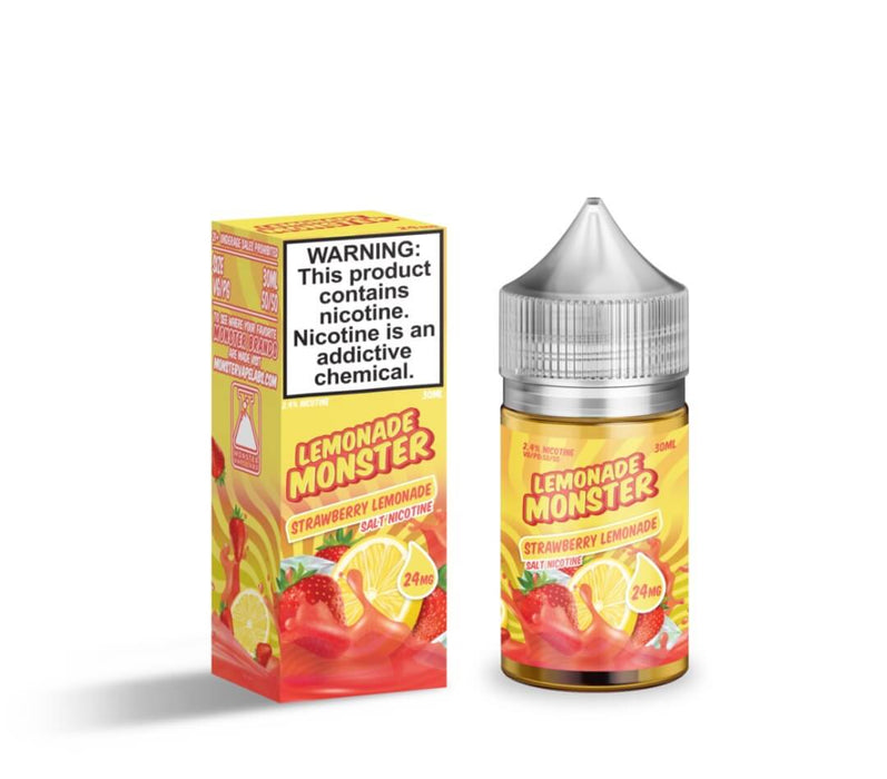 Lemonade Monster Salt Strawberry Lemonade eJuice - eJuiceDirect
