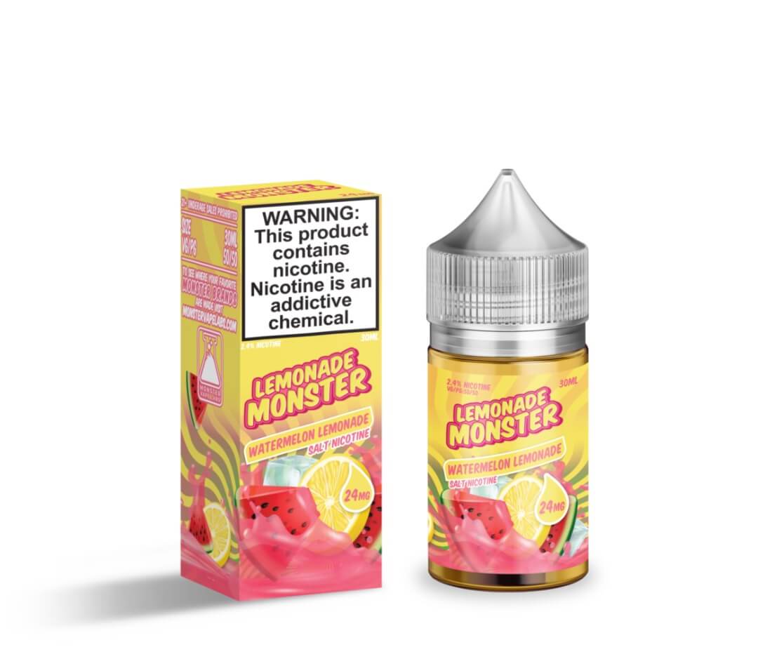 Lemonade Monster Salt Watermelon Lemonade eJuice  eJuiceDirect