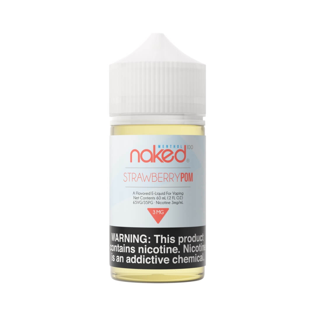 Naked 100 Menthol Strawberry POM eJuice  eJuiceDirect