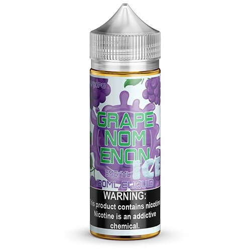frozen grape vape juice Nomenon Grapenomenon Ice eJuice — eJuiceDirect