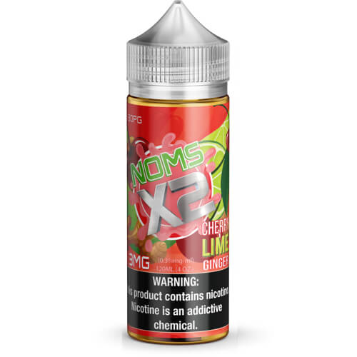 Noms X2 Cherry Lime Ginger eJuice eJuiceDirect Noms X2 Cherry Lime Ginger eJuice eJuiceDirect