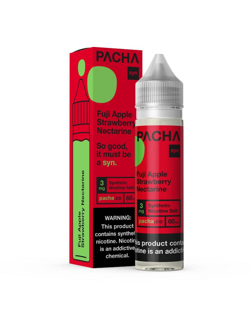 Pacha Fuji Apple Strawberry Nectarine eJuice — eJuiceDirect