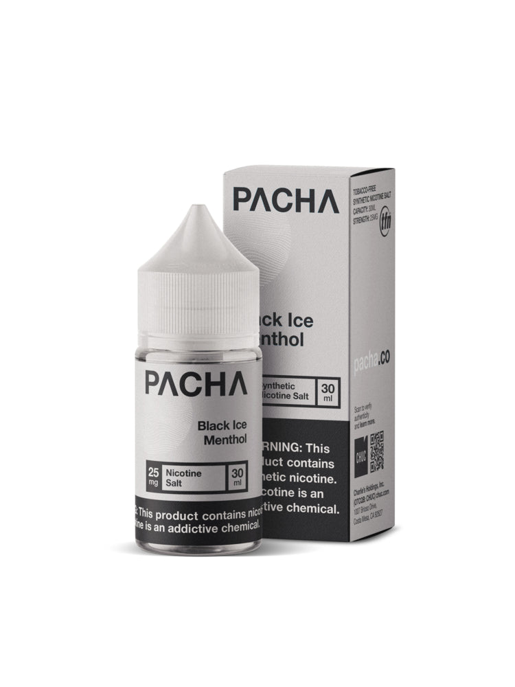 Pacha Salt Black Ice Menthol eJuice eJuiceDirect Pacha Salt Black Ice Menthol eJuice eJuiceDirect