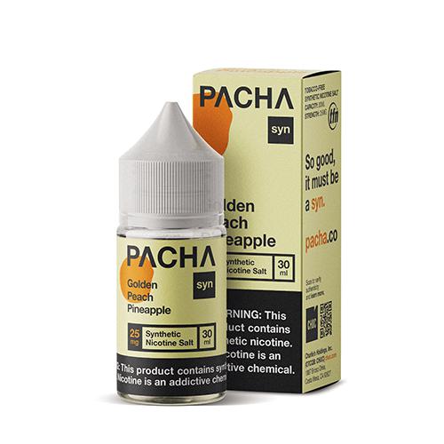 Pacha Salt Golden Peach Pineapple eJuice eJuiceDirect Pacha Salt Golden Peach Pineapple eJuice eJuiceDirect