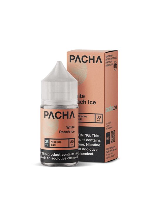 Pacha Salt White Peach Ice eJuice eJuiceDirect Pacha Salt White Peach Ice eJuice eJuiceDirect
