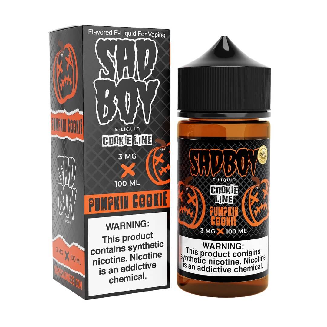 Sadboy Cookie Line Pumpkin Cookie eJuice  eJuiceDirect