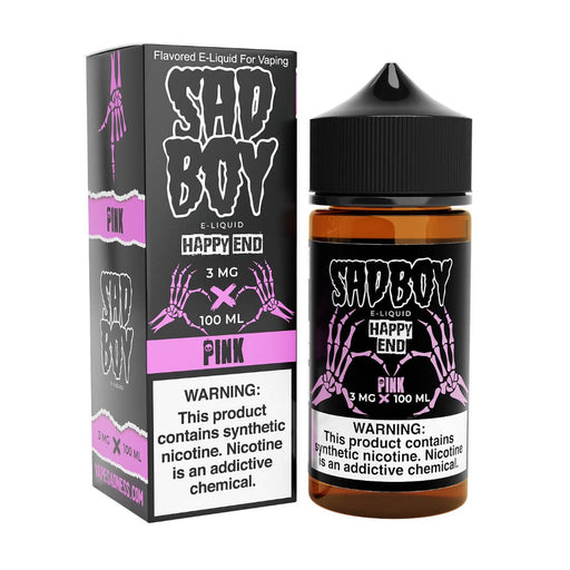 Sadboy Happy End Line Pink Cotton Candy eJuice - eJuiceDirect