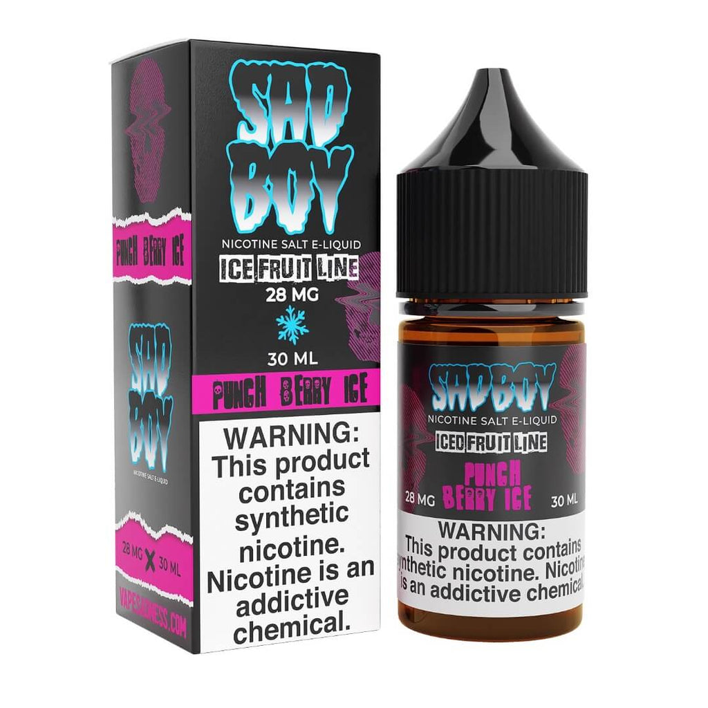 Sadboy Salt Fruit Line Punch Berry Ice eJuice — eJuiceDirect