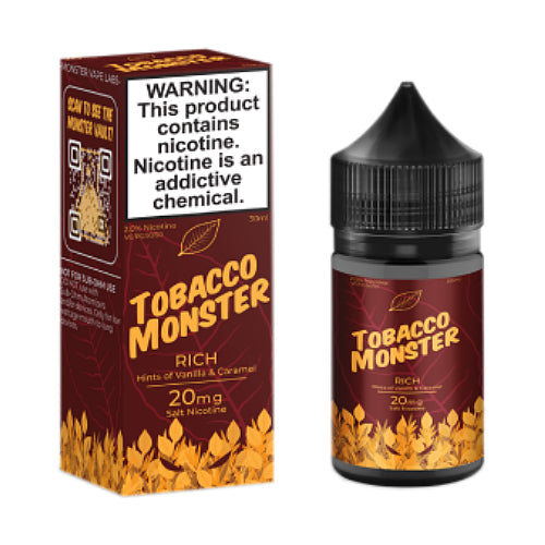 Tobacco Monster NTN Salt - Rich - eJuiceDirect