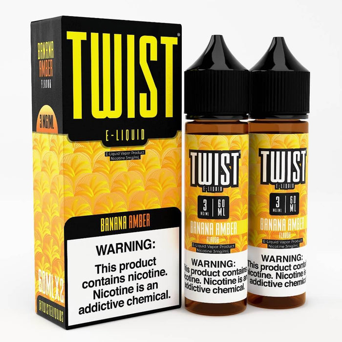 Twist e-Liquids Banana Amber eJuice eJuiceDirect Twist e-Liquids Banana Amber eJuice eJuiceDirect