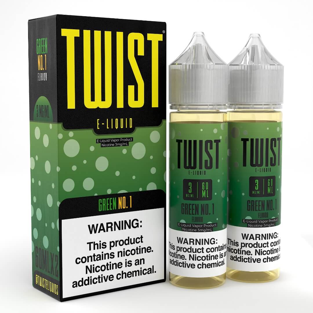 Twist e-Liquids Green No. 1 eJuice eJuiceDirect Twist e-Liquids Green No. 1 eJuice eJuiceDirect