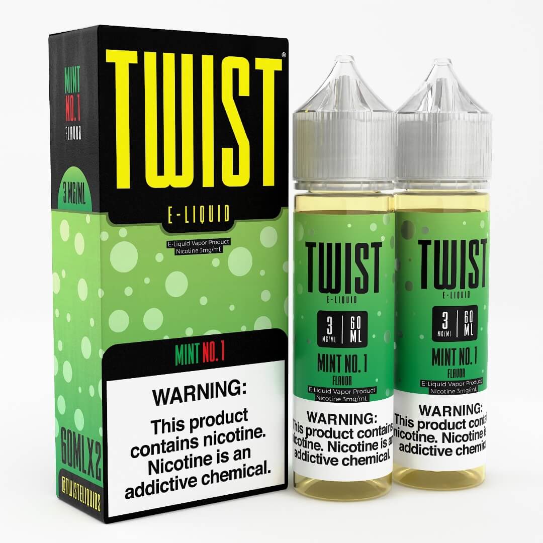 elf bar vape uk 6mg Menthol Vape MINT NO. 1 BY TWIST E LIQUID 120ML 12mg Menthol