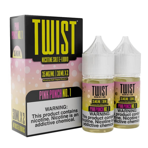 Twist e-Liquids Salt Pink Punch No 1 eJuice - eJuiceDirect