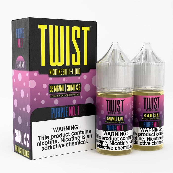 Twist e-Liquids Salt Purple No. 1 eJuice eJuiceDirect Twist e-Liquids Salt Purple No. 1 eJuice eJuiceDirect