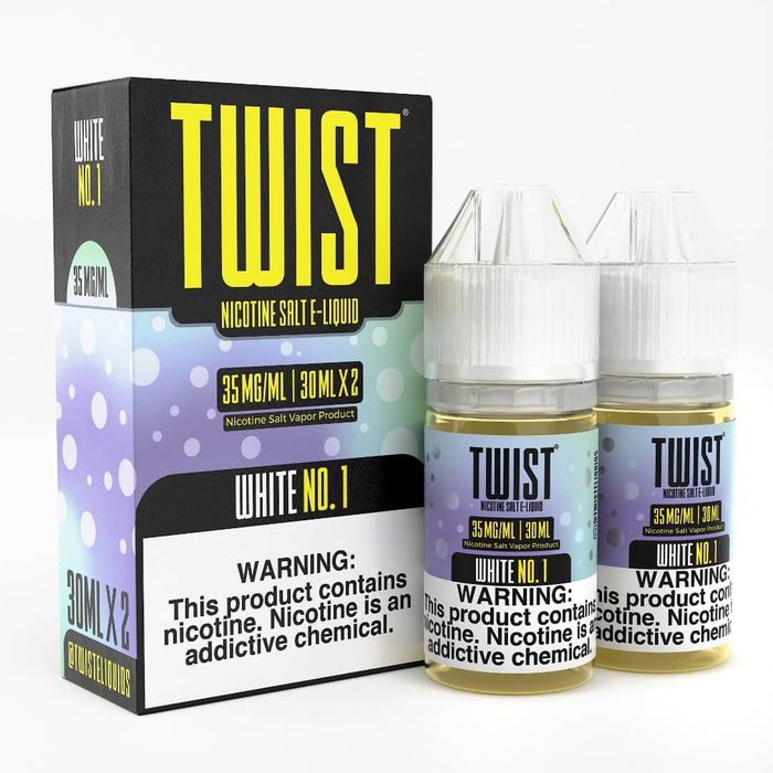 Twist e-Liquids Salt White No. 1 eJuice - eJuiceDirect