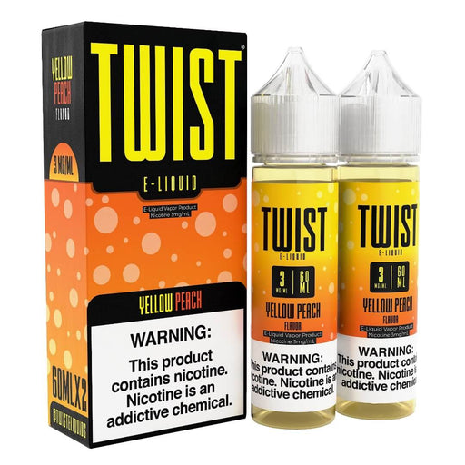 Twist e-Liquids Yellow Peach eJuice - eJuiceDirect
