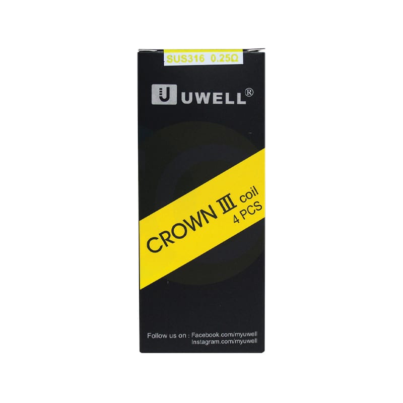 Uwell Crown 3 Coils eJuiceDirect Uwell Crown 3 Coils eJuiceDirect
