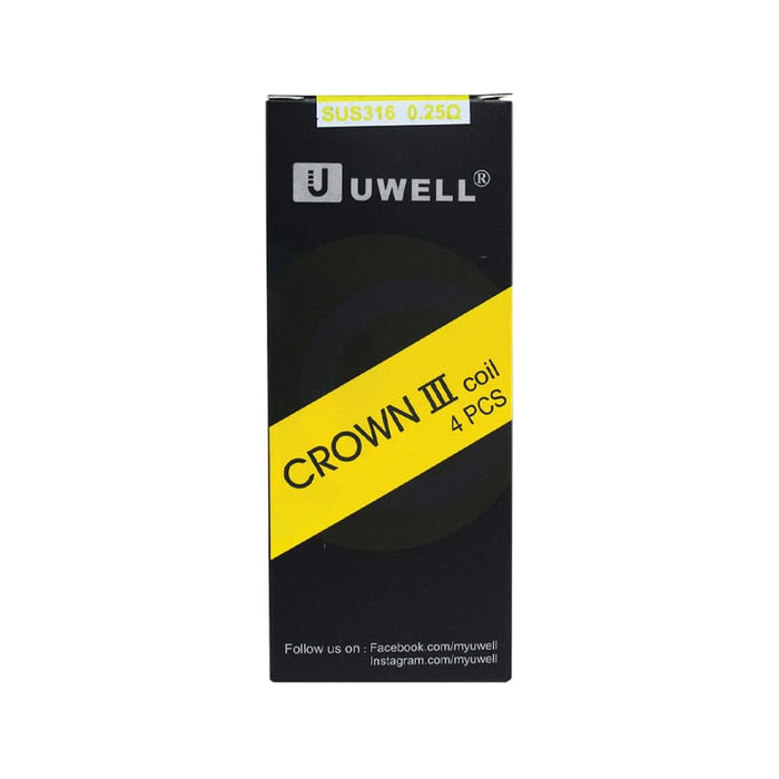 Uwell Crown 3 Coils eJuiceDirect Uwell Crown 3 Coils eJuiceDirect