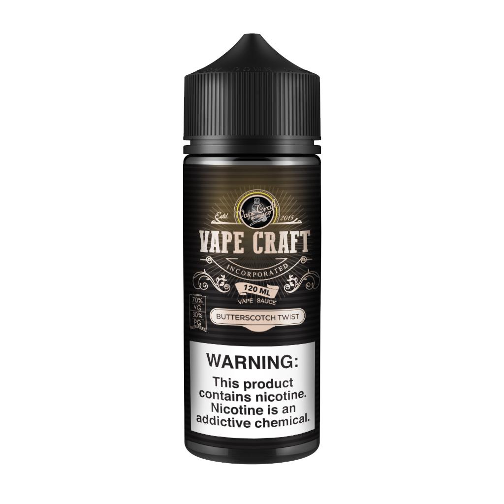 Vape Craft Butterscotch Twist eJuice eJuiceDirect