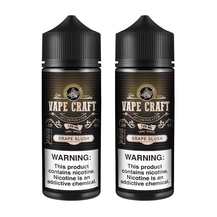 Vape Craft Grape Slush 2 Bottle Bundle eJuiceDirect Vape Craft Grape Slush 2 Bottle Bundle eJuiceDirect