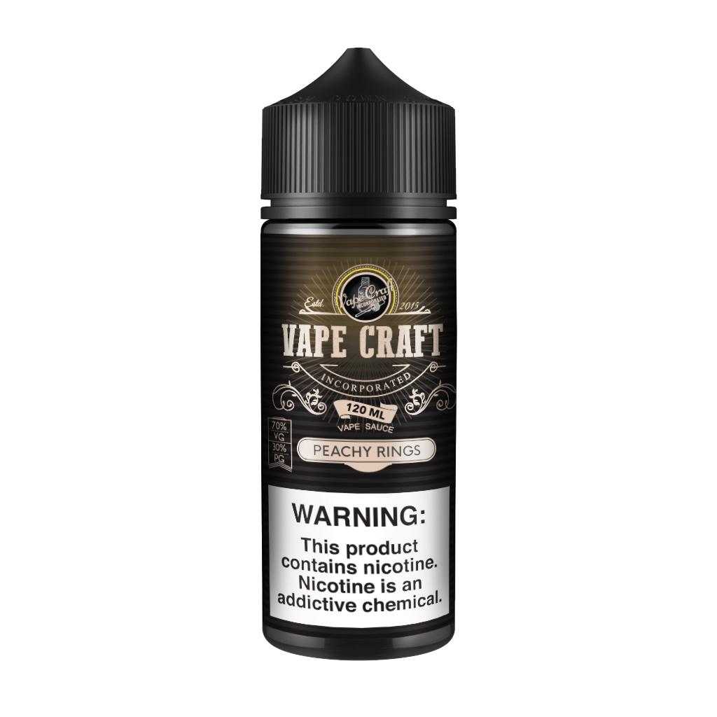 Vape Craft Peachy Rings eJuice  eJuiceDirect