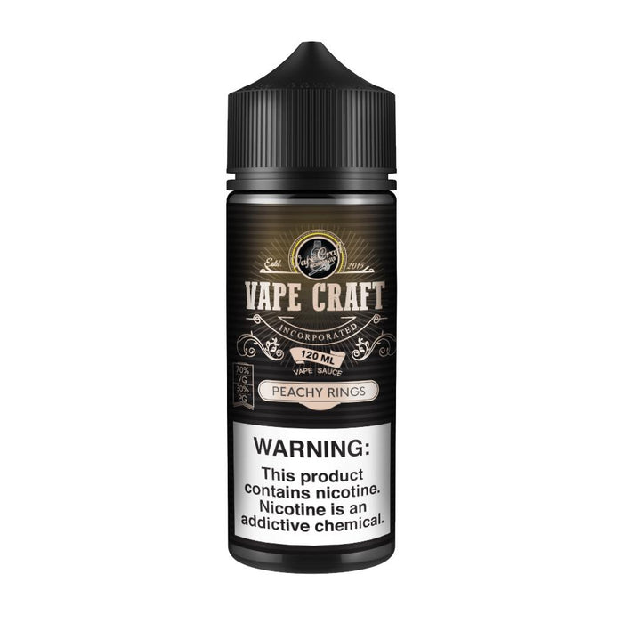 Vape Craft Peachy Rings eJuice eJuiceDirect Vape Craft Peachy Rings eJuice eJuiceDirect