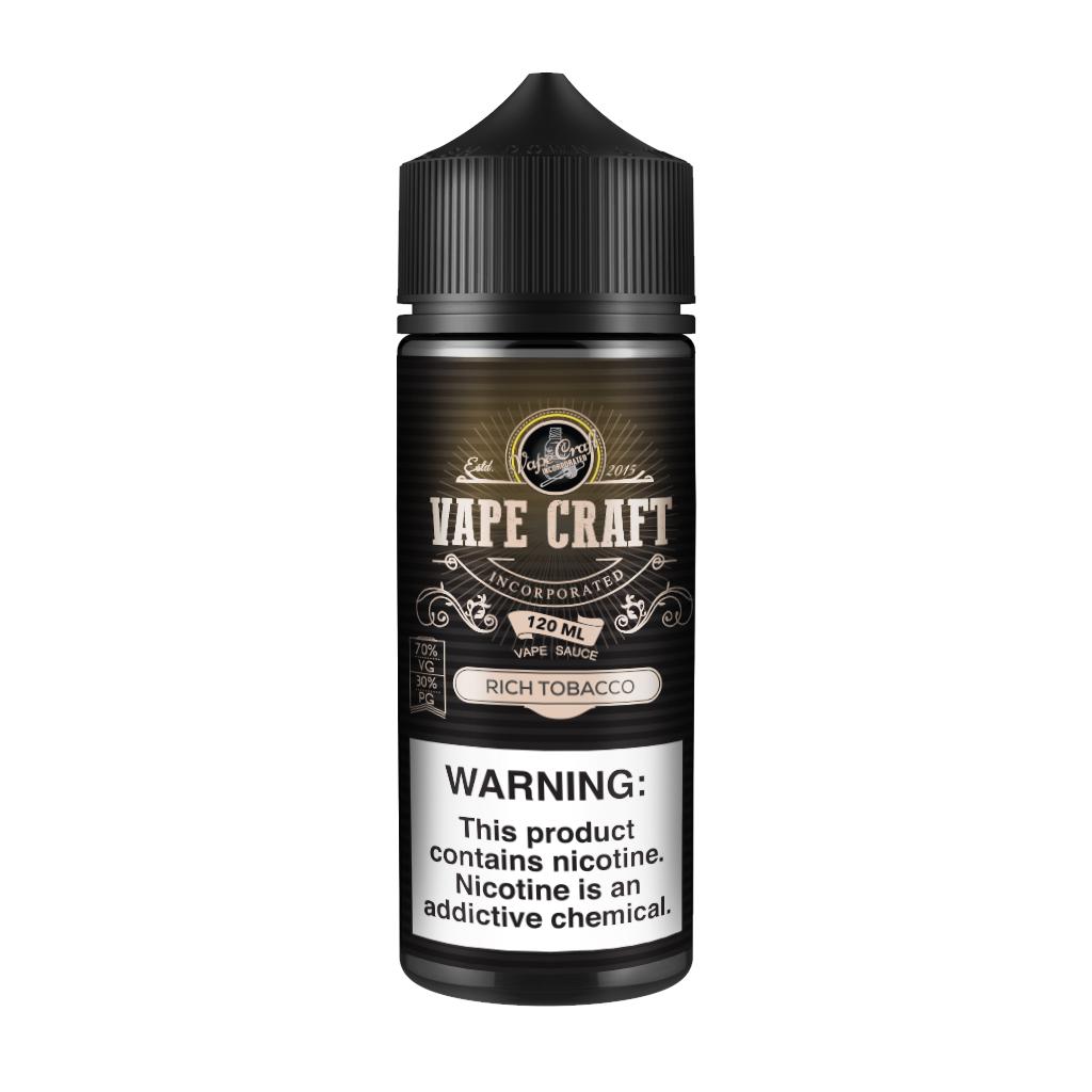 Vape Craft Rich Tobacco eJuice eJuiceDirect