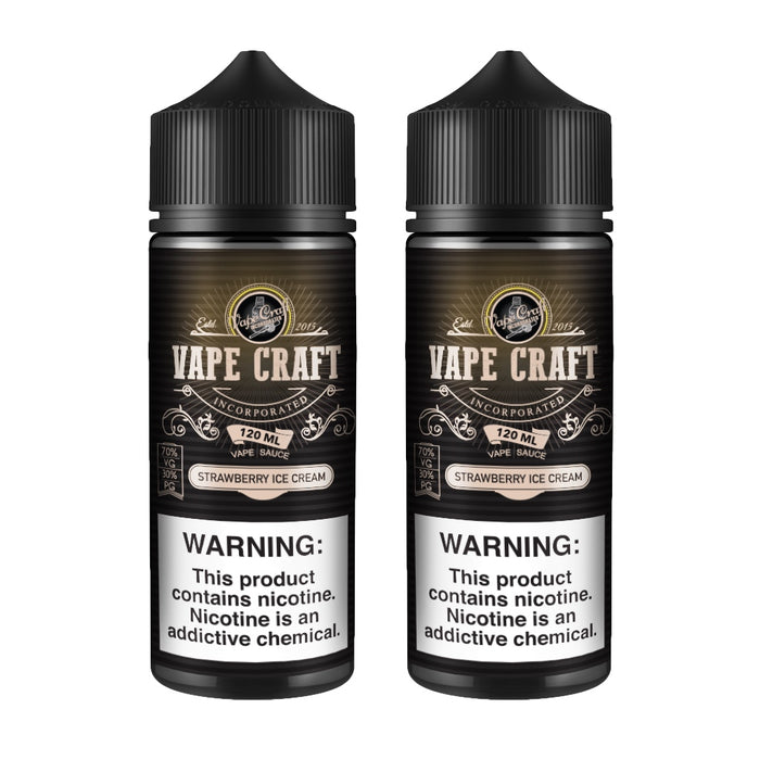 strawberry ice cream vape juice Vape Craft Strawberry Ice Cream 2 Bottle Bundle — eJuiceDirect strawberry ice cream vape juice Vape Craft Strawberry Ice Cream 2 Bottle Bundle — eJuiceDirect