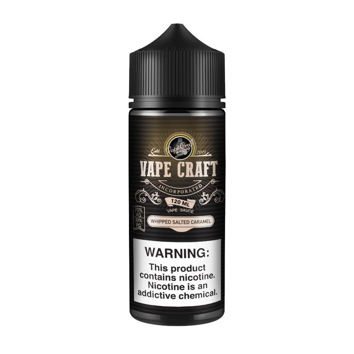 Vape Craft Whipped Salted Caramel eJuice eJuiceDirect Vape Craft Whipped Salted Caramel eJuice eJuiceDirect