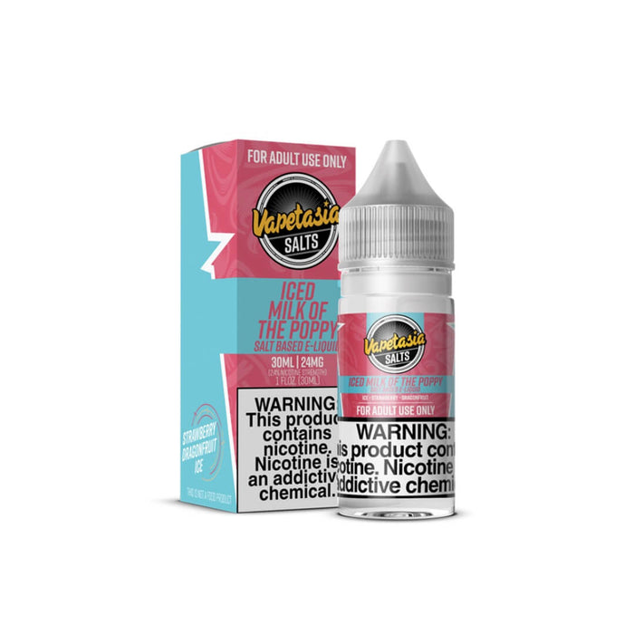 Vapetasia Salt Iced Milk of the Poppy eJuice - eJuiceDirect