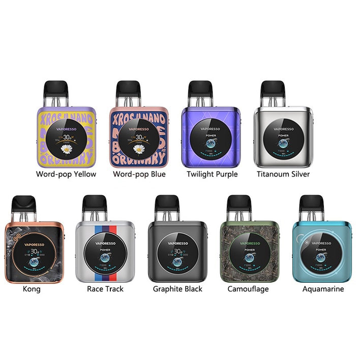 Vaporesso XROS 4 Nano 30W Pod System Kit eJuiceDirect Vaporesso XROS 4 Nano 30W Pod System Kit eJuiceDirect