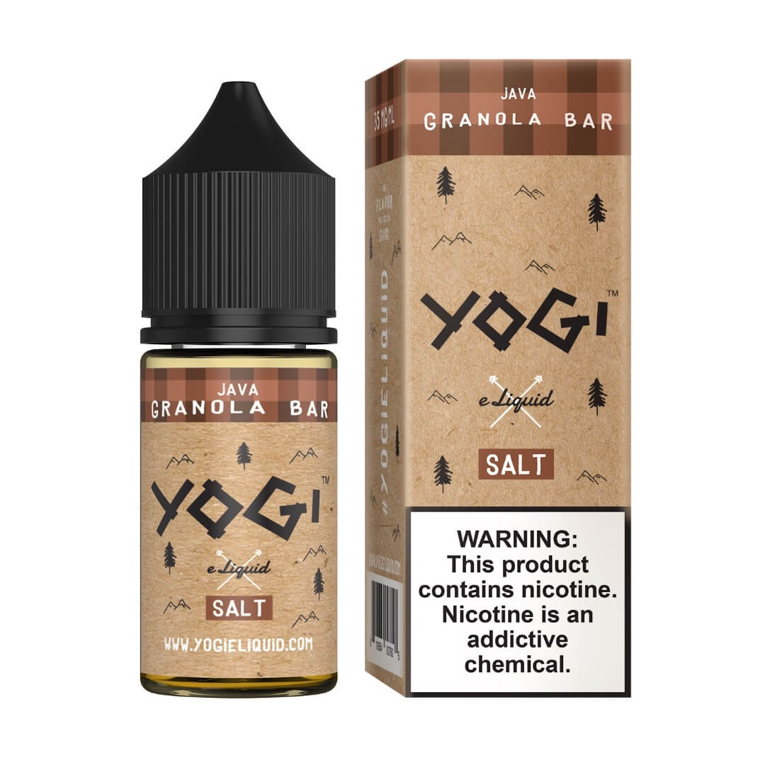 Yogi Salt Java Granola Bar eJuice eJuiceDirect Yogi Salt Java Granola Bar eJuice eJuiceDirect