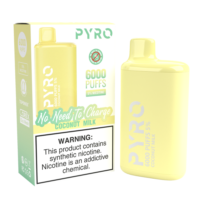 Pyro 6000 Puff Disposable