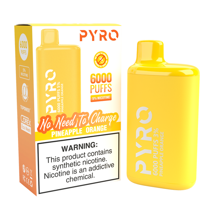 Pyro 6000 Puff Disposable eJuiceDirect Pyro 6000 Puff Disposable eJuiceDirect