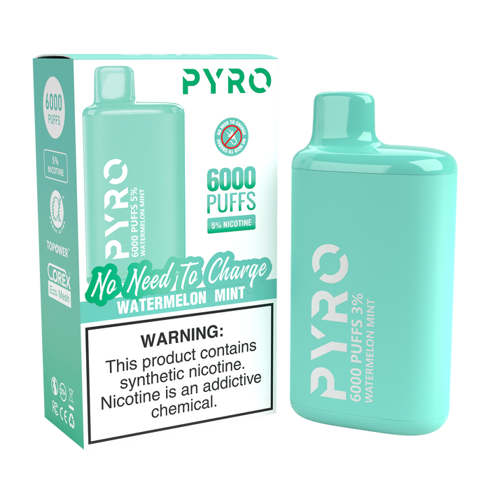 Pyro 6000 Puff Disposable eJuiceDirect Pyro 6000 Puff Disposable eJuiceDirect