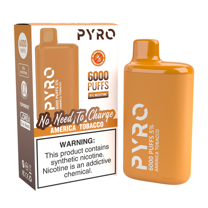 Pyro 6000 Puff Disposable eJuiceDirect Pyro 6000 Puff Disposable eJuiceDirect