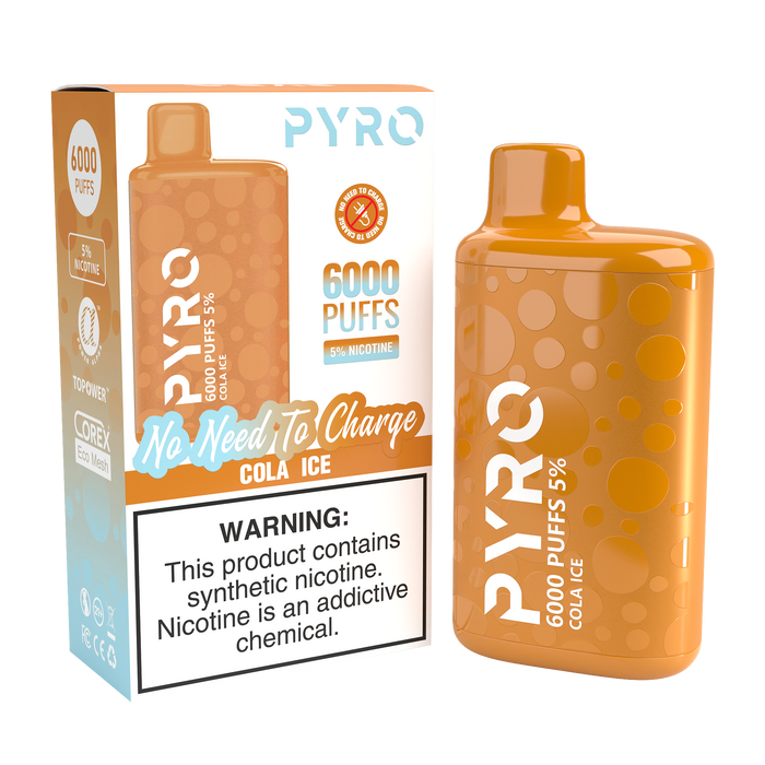 Pyro 6000 Puff Disposable eJuiceDirect Pyro 6000 Puff Disposable eJuiceDirect