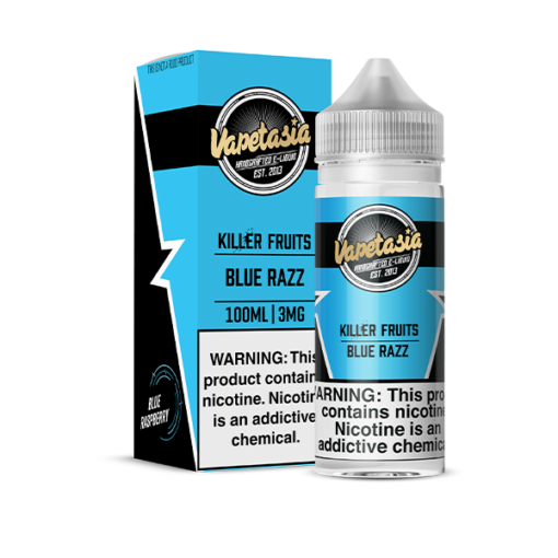 Vapetasia Killer Fruits Blue Razz eJuice