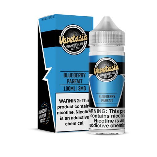 Vapetasia Blueberry Parfait eJuice