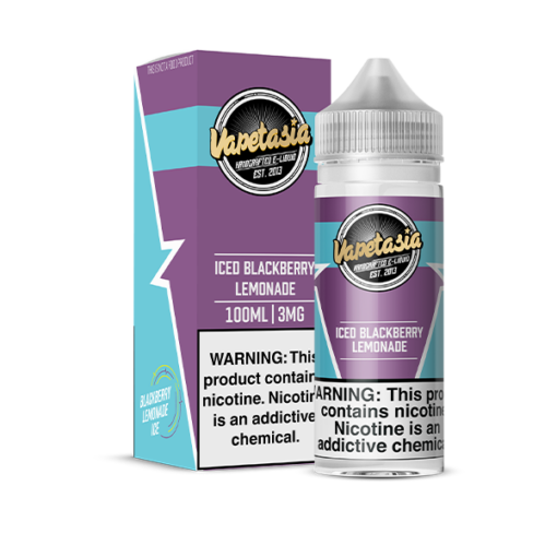 Vapetasia Iced Blackberry Lemonade eJuice