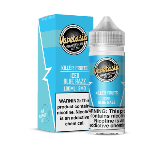 Vapetasia Killer Fruits Iced Blue Razz eJuice