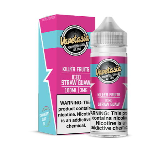 Vapetasia Killer Fruits Iced Straw Guaw eJuice