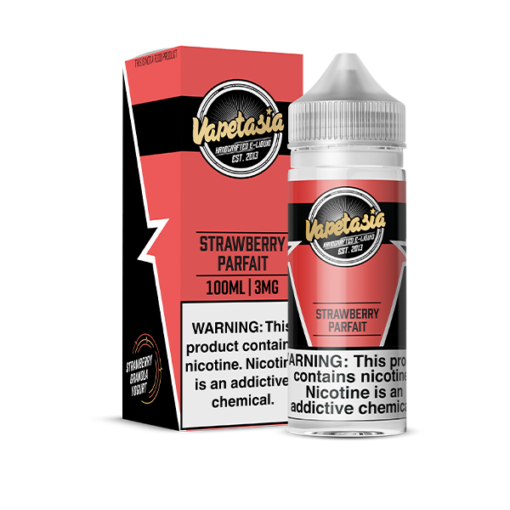 Vapetasia Strawberry Parfait eJuice