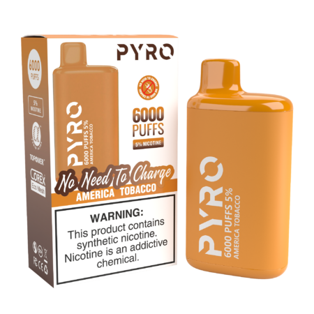 Alternative view of Pyro 6000 Puff Disposable