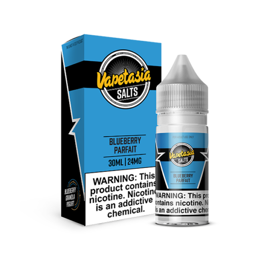 Vapetasia Salt Blueberry Parfait eJuice